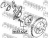 FEBEST 0482-CUF Wheel Hub